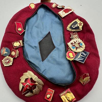 Russian Cap with Pins