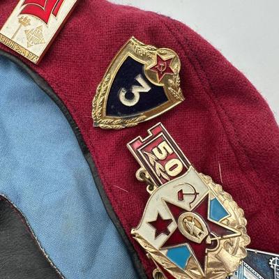 Russian Cap with Pins