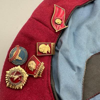 Russian Cap with Pins