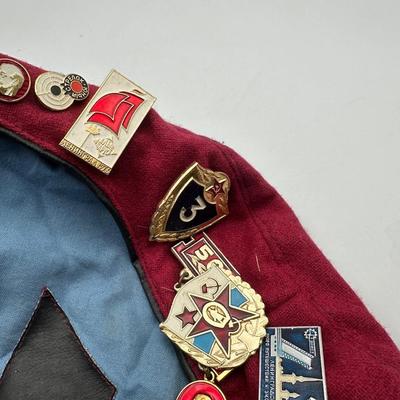 Russian Cap with Pins