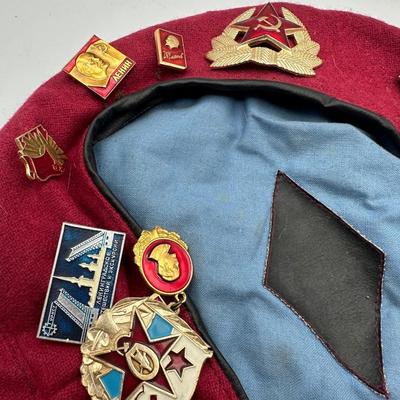 Russian Cap with Pins