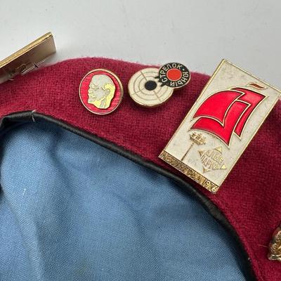 Russian Cap with Pins