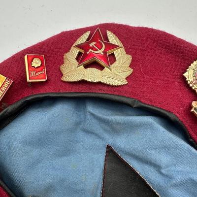 Russian Cap with Pins