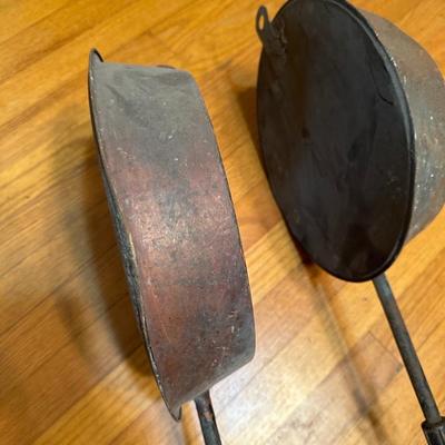 Early American Hanging Torch. (2)