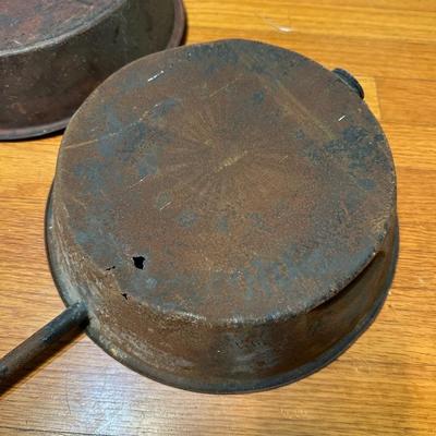 Early American Hanging Torch. (2)