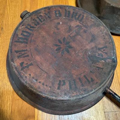 Early American Hanging Torch. (2)