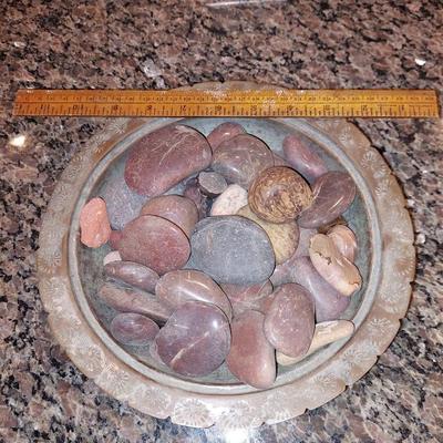 Polished stones lot