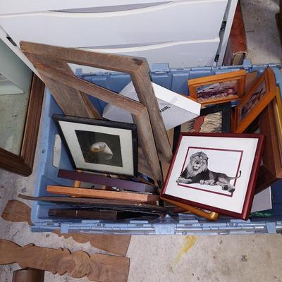 Picture frames lot