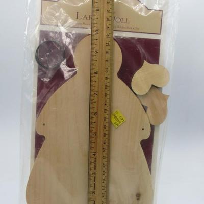 Walnut Hollow Wood & Wire Large Doll Crafting Model Kit