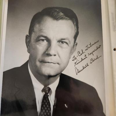 Letter & Autographed Photograph from Lt. Governor Wendell Ford