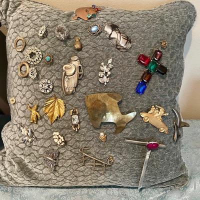 Brooch lot two