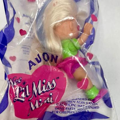Avon Lil Miss Mini doll in package - new