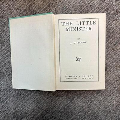 vintage book: The Little Minister by J. M. Barrie