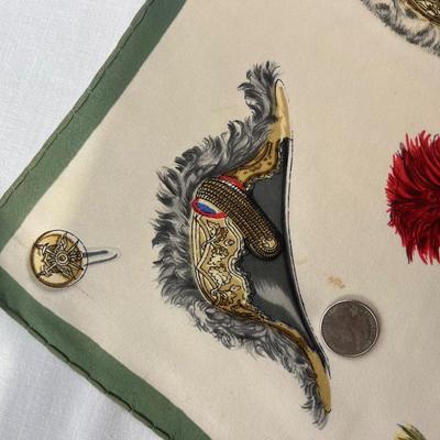 147 Authentic HERMÃˆS Carre 90 Silk Scarf Aincre By FranÃ§oise Heron 1956
