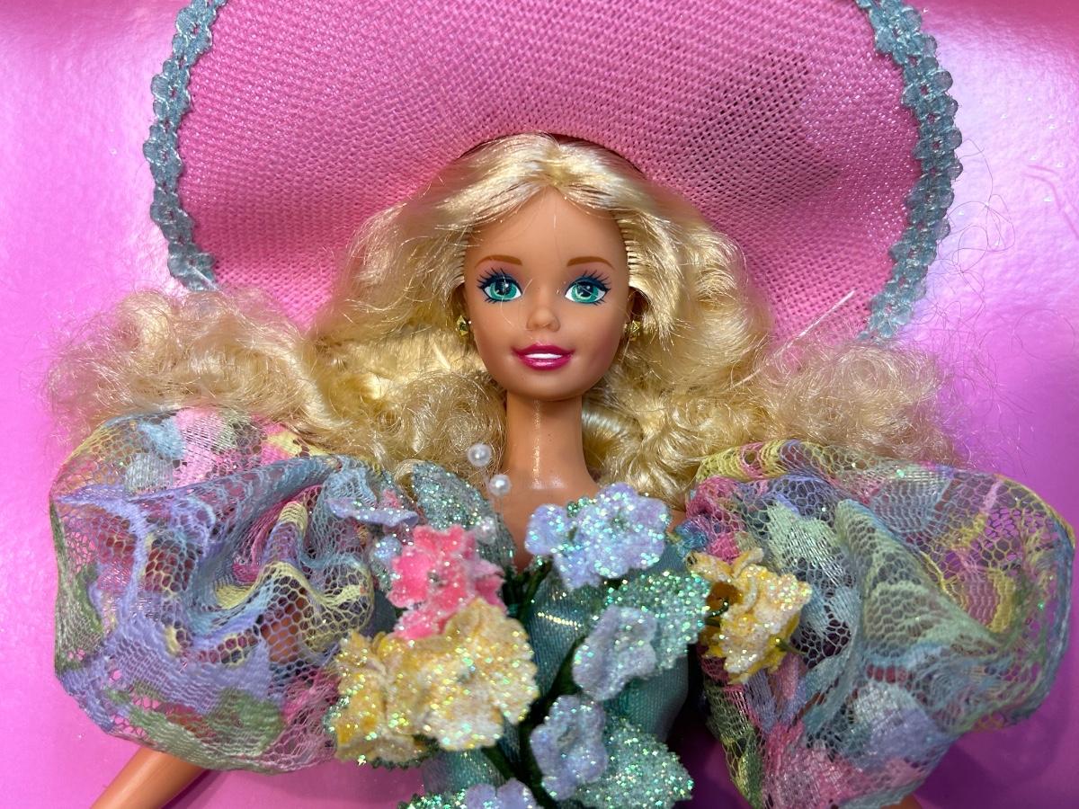 1994 Mattel Limited Edition Enchanted Seasons Collection Spring Bouquet Barbie In Box 12989 EstateSales