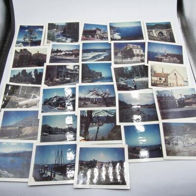 Lot of Vintage Family Vacation Wilderness Destination Snapshot Photos