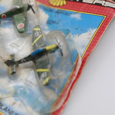Triplane Model Kit & WWII Model Cast Tootsie Toy Planes