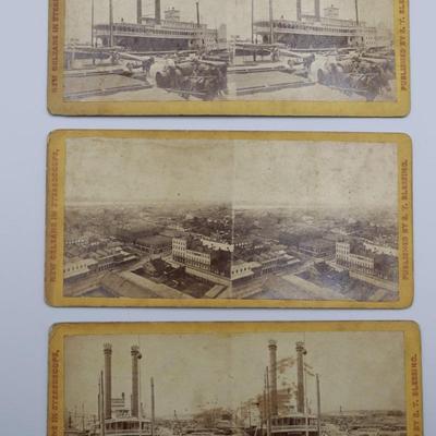 New Orleans 250th Anniversary Medal, Stereoscope Images & Vintage Books