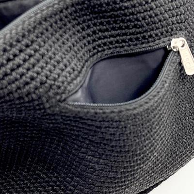 SAK ~ Black Crochet Shoulder Bag