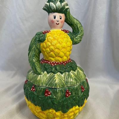 Tabletops Unlimited Fruit Lady Condiment Server Pineapple