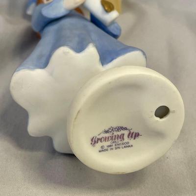 1991 Enesco Growing Up Figurine Graduation