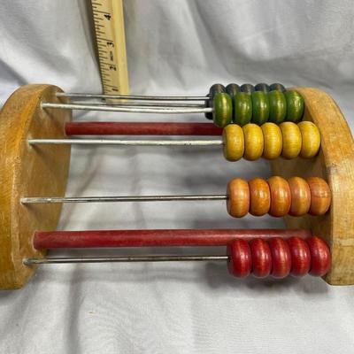 1940s Holgate Horse Rocking Bead Slider Toy