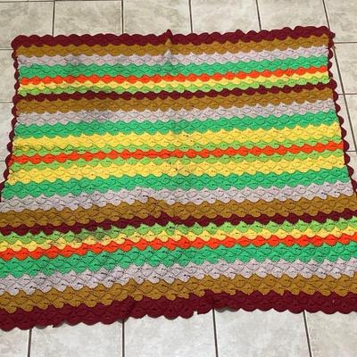 Vintage Crocheted Afghan