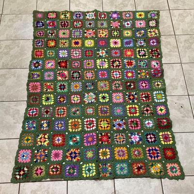 Vintage Crocheted Afghan