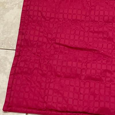 Down Filled Throw Blanket