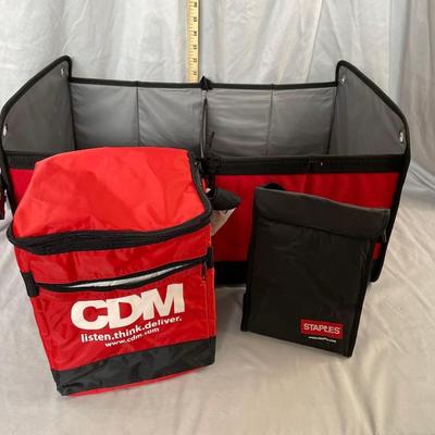Storage Organizer Tote and Insulated Bags