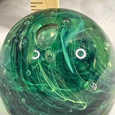 Kerry Glass Irish Paperweight