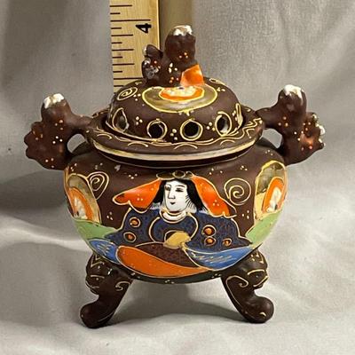 Vintage Moriage Incense Burner