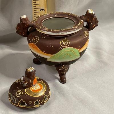 Vintage Moriage Incense Burner