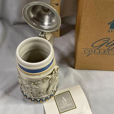 Avon Mini Stein Endangered Species Mountain Zebra