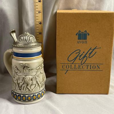 Avon Mini Stein Endangered Species Mountain Zebra