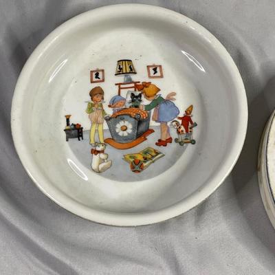 Antique Baby Dishes