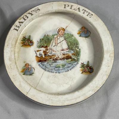 Antique Baby Dishes
