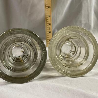 Whitall and Hemingray Glass Insulators