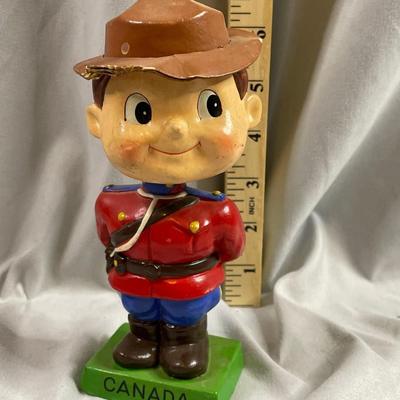 Canadian Mountie Bobble Head