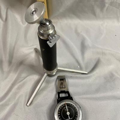 Table Tripod and Pedometer