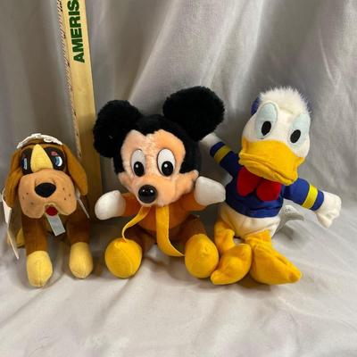 Mickey Mouse Donald Duck and Nana