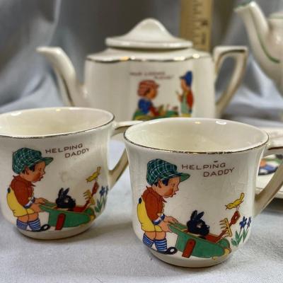 Vintage England Childrens Tea Sets