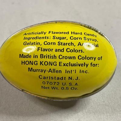 Vintage Tin Eggs Made in Hong Kong