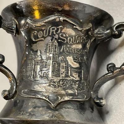 Anderson SC Silverplated Toothpick Holder