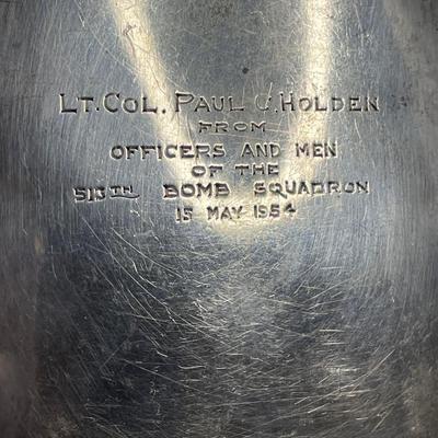 1954 Sterling Lighter and Cigarette Case