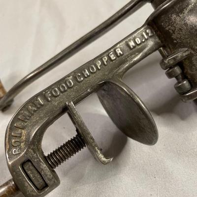 Vintage Rollman Food Chopper No. 12