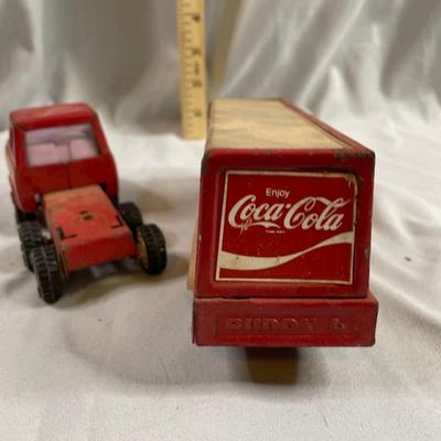 Vintage Buddy L Japan Coca Cola Truck