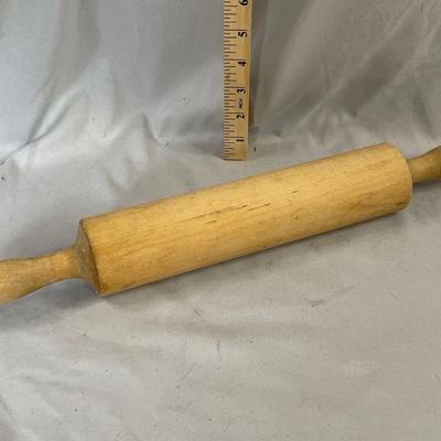 Single Wood Piece Rolling Pin