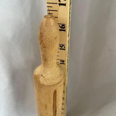 Single Wood Piece Rolling Pin