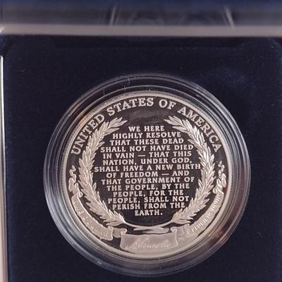 2008 U.S. Mint Abraham Lincoln Commemorative Silver $1 Proof Coin (#244)